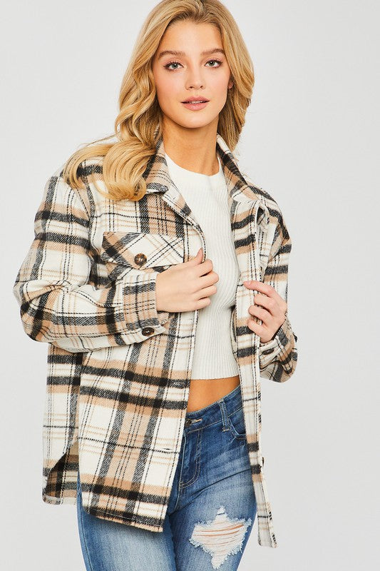 Women's Plaid Shacket