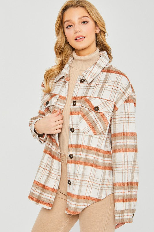 Women's Plaid Shacket