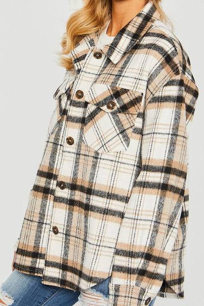 Women's Plaid Shacket