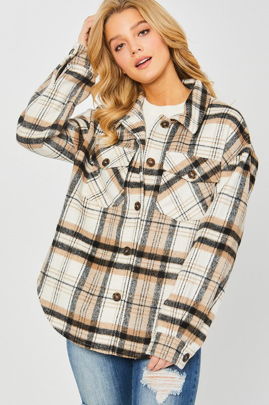 Women's Plaid Shacket