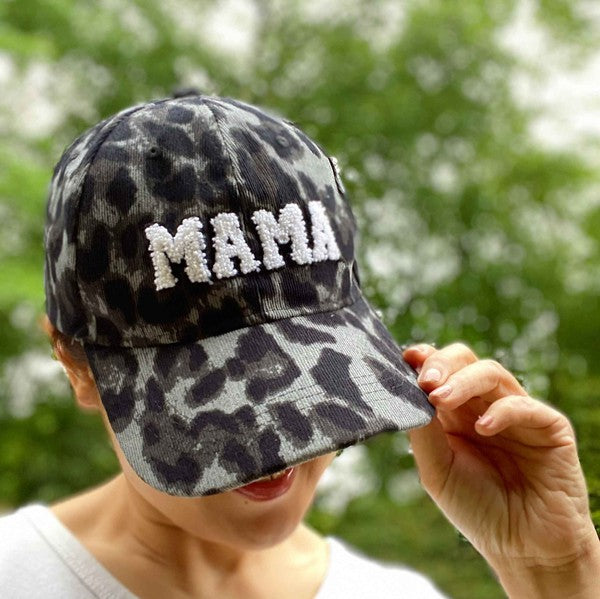 Wild Mama Corduroy Ball Cap