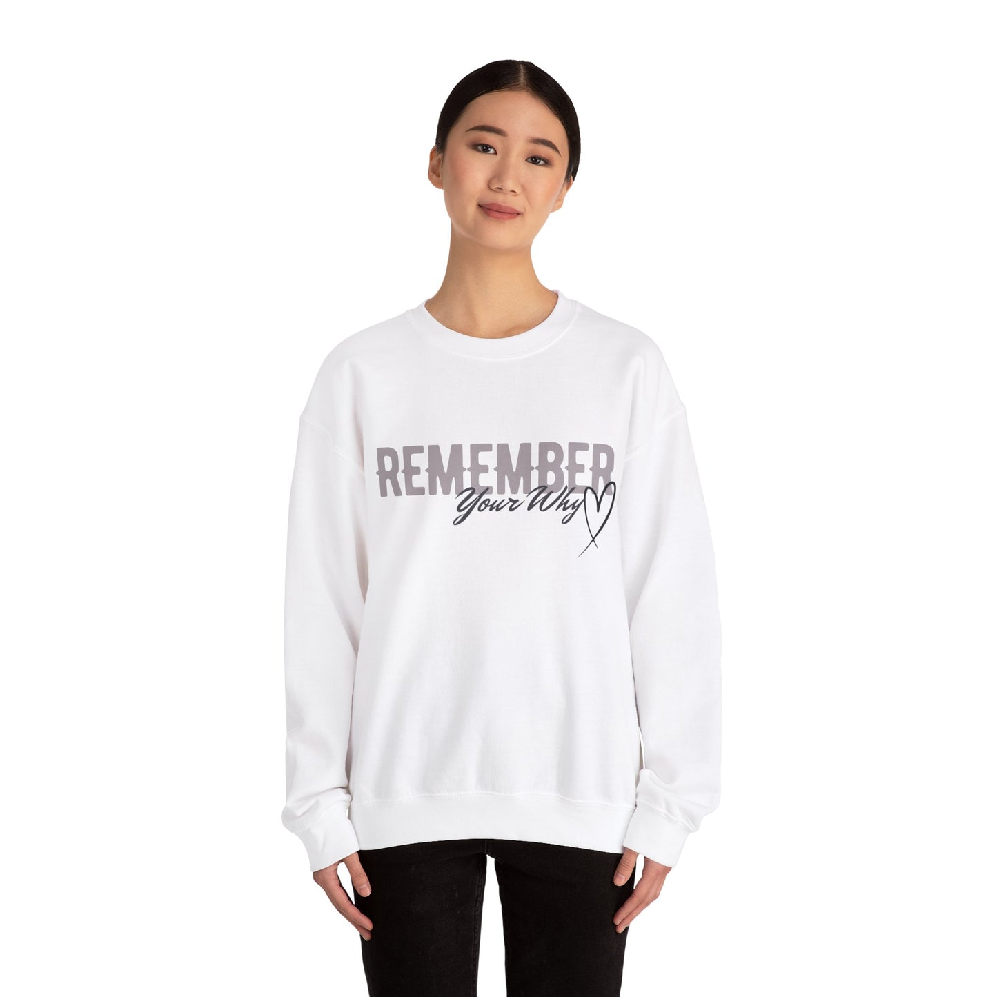 Remember Your Why Crewneck Sweatshirt