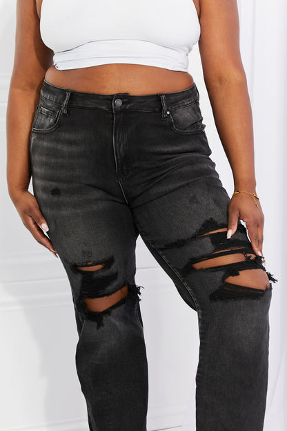 RISEN Lois Distressed Loose Fit Jeans